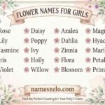 Flower Names for Girls