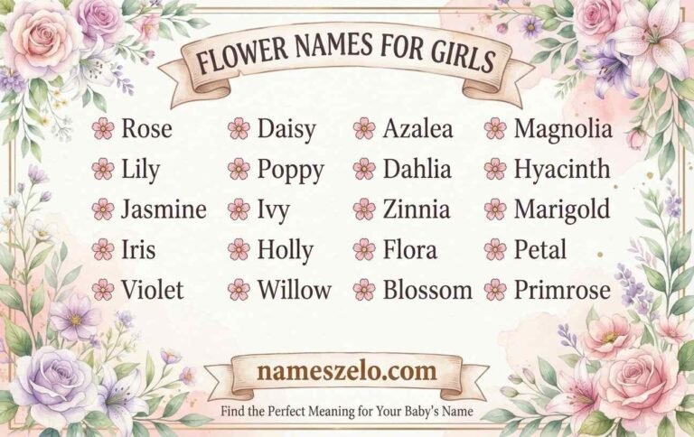 Flower Names for Girls